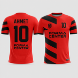 MT-008 Asimetrik Şeritli Futbol Forması