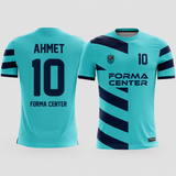 MT-008 Asimetrik Şeritli Futbol Forması