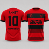 MT-009 Yatay Blok Çizgili Futbol Forması
