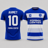 MT-009 Yatay Blok Çizgili Futbol Forması