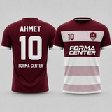 MT-009 Yatay Blok Çizgili Futbol Forması