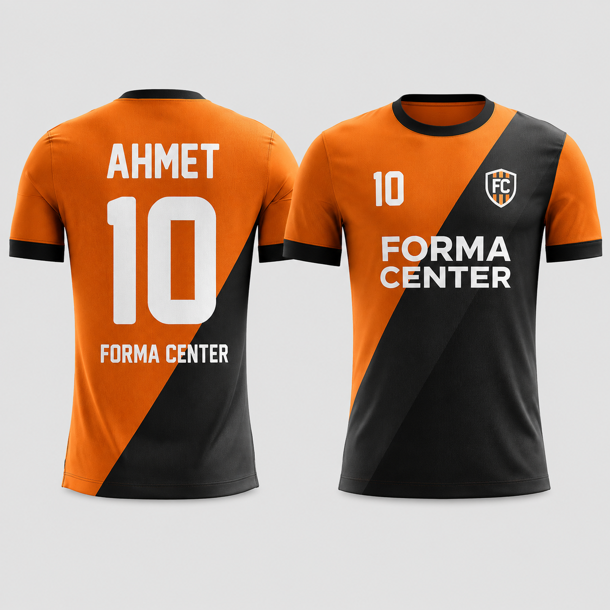 MT-010 Çapraz Şeritli Parçalı Futbol Forması