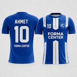 MT-011 Dikey Panel Çizgili Futbol Forması