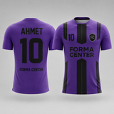 MT-011 Dikey Panel Çizgili Futbol Forması