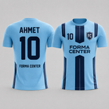 MT-011 Dikey Panel Çizgili Futbol Forması