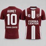 MT-011 Dikey Panel Çizgili Futbol Forması