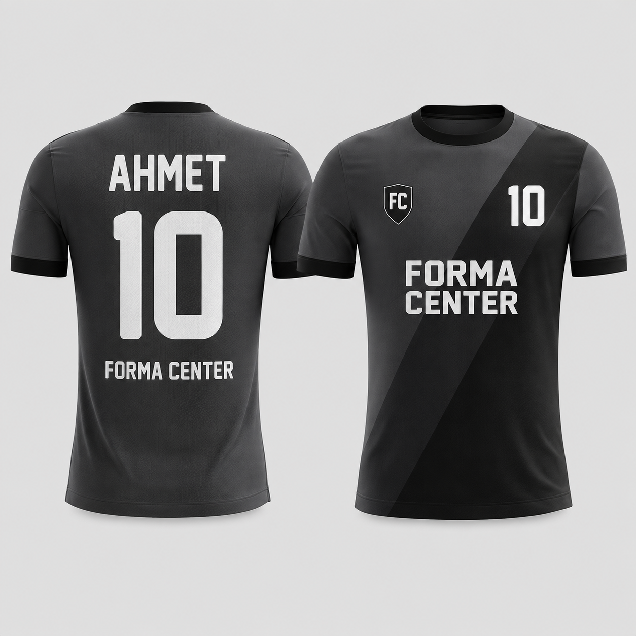 MT-010 Çapraz Şeritli Parçalı Futbol Forması
