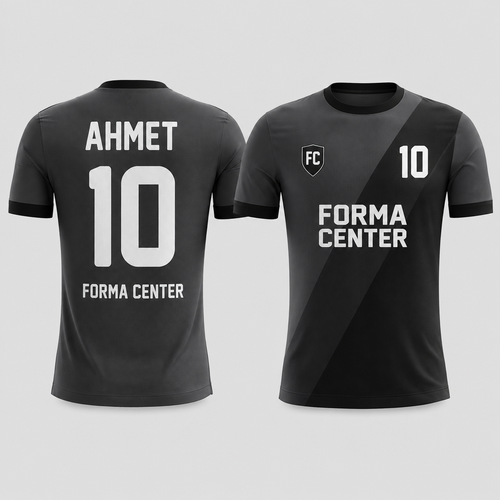 MT-010 Çapraz Şeritli Parçalı Futbol Forması