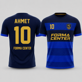 MT-009 Yatay Blok Çizgili Futbol Forması