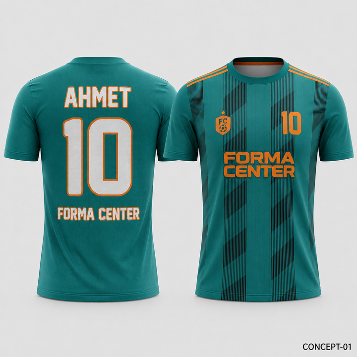 MT-006 Dinamik Çizgili Futbol Forması